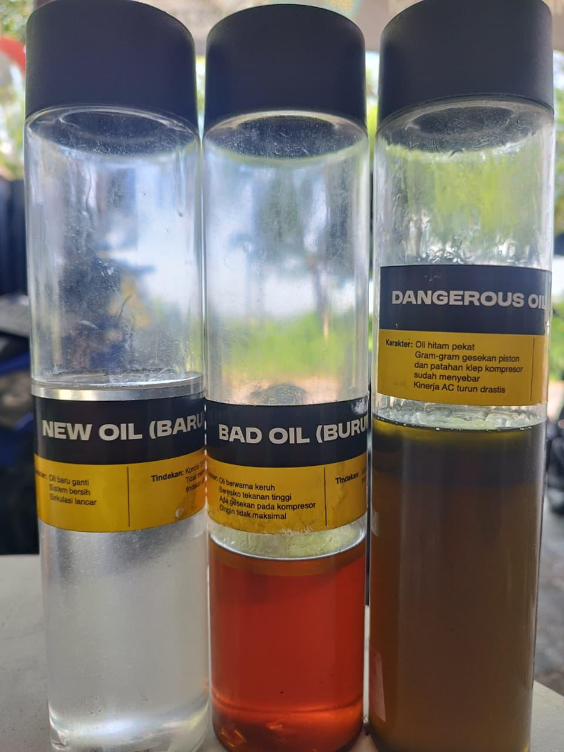 jenis-jenis kondisi oli AC
